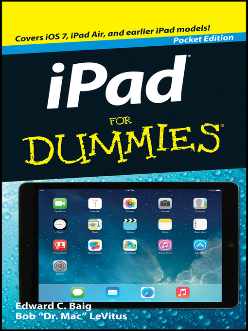 Title details for iPad For Dummies by Edward C. Baig - Available